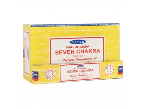 Shrinivas Satya Vonné tyčinky Seven Chakra, 15 g