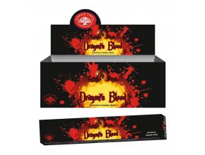 Green Tree Dragon's Blood Dračí krev Natural Masala Vonné tyčinky, 15 g