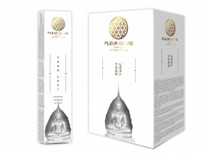 Fleur De Vie Yoga Leaf Vonné tyčinky, 15 g.