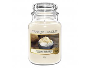 Yankee Candle Classic vonná svíčka Coconut Rice Cream, 623 g