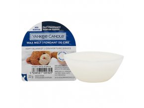 Yankee Candle Vonný vosk Soft Blanket Jemná přikrývka, 22 g