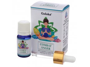 Goloka Natural Essential Oil Combat Anger Směs, 10 ml