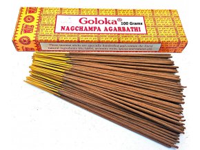 Goloka Vonné tyčinky Nag Champa, 100 g