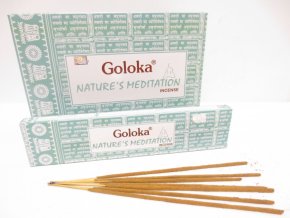 Goloka Vonné tyčinky NATURE'S MEDITATION, 15 g