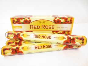 TULASI Vonné tyčinky RED ROSE, 20 ks