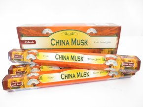 TULASI Vonné tyčinky CHINA MUSK, 20 ks