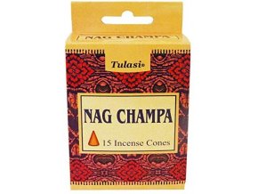 Tulasi Vonné kužely NAG CHAMPA, 15 ks 1