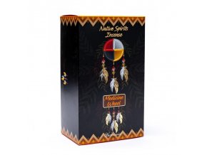 Goloka Vonné tyčinky Native spirits Medicine Wheel Kruh života Musk, 15 g