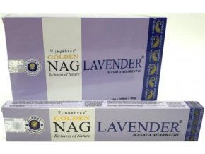 Vijayshree Vonné Tyčinky Golden Nag Lavender, 15 g