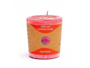 Yogi & Yogini Naturals Votivní vonná svíčka Harmony, 54 g