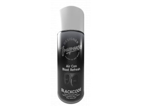 Designer Fragrances Eliminátor zápachu klimatizace a osvěžovač vzduchu Black Code, aerosol 150 ml