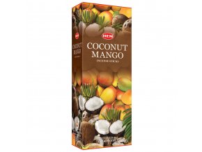 HEM Vonné tyčinky Coconut Mango, 20 ks