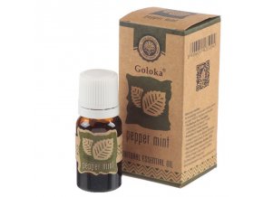 Goloka Natural Essential Oil Peppermint, 10 ml