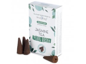 Stamford Vonné kužely Tekoucí dým Premium Plant Based Jasmine Tea 12 ks