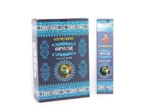 Ayurvedic Vonné tyčinky Opium, 15 ks