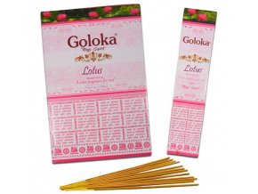 Goloka Vonné tyčinky Masala Lotus, 15 g