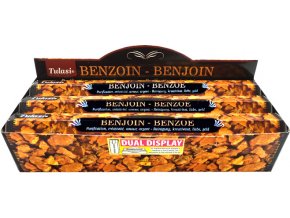 TULASI Vonné tyčinky Benzoin, 20 ks