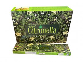 Goloka Vonné tyčinky Citronella, 15 g