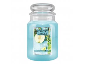 Country Candle Vonná svíčka Cilantro Apple & Lime, 680 g.