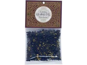 Goloka Vonná pryskyřice pro vykuřování Go Away Evil, 30 g.