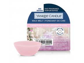 Yankee Candle Vonný vosk Snowflake Kisses, 22 g