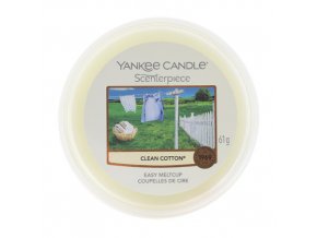 Yankee Candle Vonný vosk Čistá bavlna, 61 g