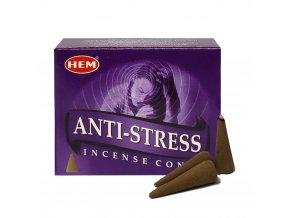 HEM Vonné kužely ANTI STRESS, 10 ks