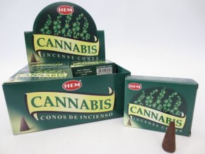 HEM Vonné kužely CANNABIS, 10 ks