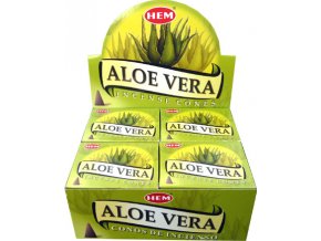 HEM Vonné kužely Aloe Vera, 10 ks