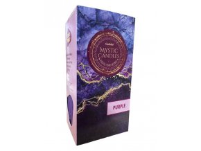 Goloka Mystic Candles Purple Magické svíčky (fialová), 20 ks
