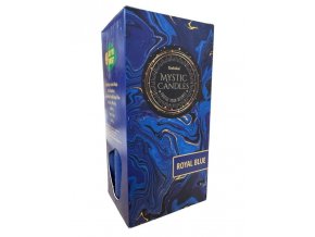 Goloka Mystic Candles Royal Blue Magické svíčky (tmavě modrá), 20 ks