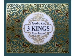 Goloka Vonná pryskyřice pro vykuřování Three Kings (3 králové), 50 g.