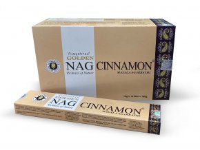 Vijayshree Vonné Tyčinky Golden Nag Cinnamon (skořice), 15 g