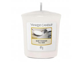 Yankee Candle Votivní svíčka Dětský pudr 49 g