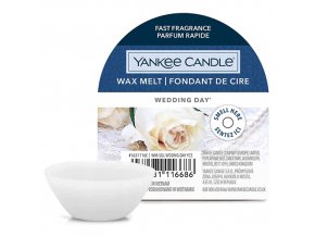 Yankee Candle Vonný vosk Wedding Day (svatební den), 22 g