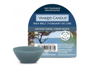 Yankee Candle Vonný vosk Bayside Cedar (pobřežní cedr), 22 g