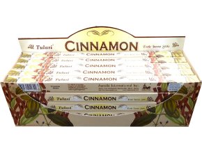 TULASI Vonné tyčinky Cinnamon (skořice), 8 ks