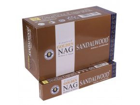 Vijayshree Vonné Tyčinky Golden Nag Sandalwood, 15 g