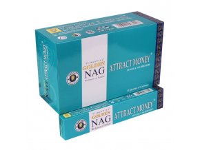 Vijayshree Vonné Tyčinky Golden Nag Attract Money, 15 g