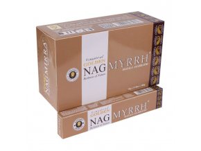 Vijayshree Vonné Tyčinky Golden Nag Myrrh, 15 g