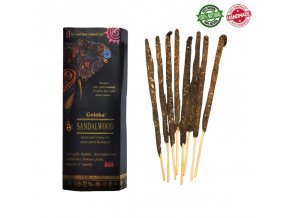 Goloka Vonné tyčinky Organica Animal Spirit Elefante (slon) Sandalwood, 8 ks