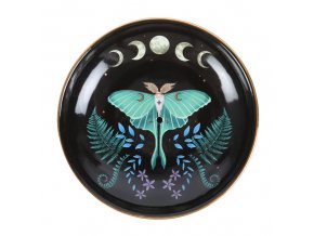 Spirit of Equinox Stojánek na vonné tyčinky Luna moth (měsíční můra), Ø 9 cm