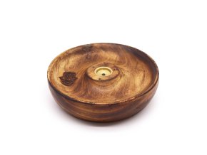 Mani Bhadra Stojánek na vonné tyčinky a kužely Hamsa, 12 x 3 cm