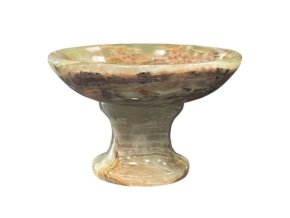 Mani Bhadra Kadidelnice Miska pro vykuřování Onyx (natural), Ø 9,5 cm