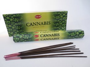 HEM Vonné tyčinky Cannabis (konopí), 20 ks