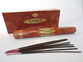 HEM Vonné tyčinky Amber, 20 ks