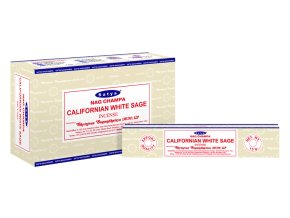Shrinivas Satya Vonné tyčinky Californian White Sage, BOX 12 x 15 g