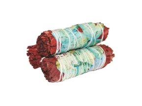 Green Tree Svazek pro vykuřování Divine Cleansing White sage (Šalvěj bílá) a Dragons Blood (Dračí krev), 10 cm 1