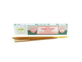 Shrinivas Satya Vonné tyčinky Earth Satya Garden of Eden (Rajská zahrada), 15 g. BOX 6 balení