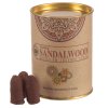 Goloka Vonné kužely tekoucí dým Natures Sandalwood, 24 ks 2